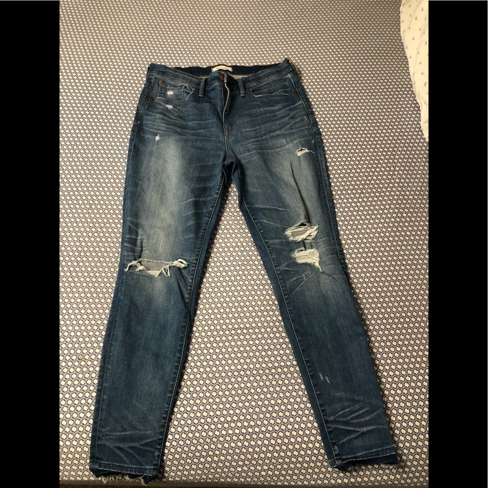 Madewell jeans 9” high rise 32